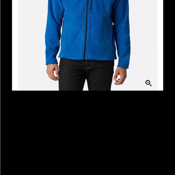 Columbia BLIE FLEECE ZIPPER jacket. SIZ EXLG GC - Picture 7 of 7